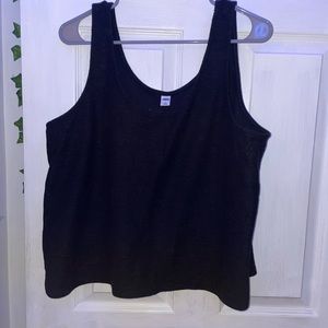Black old navy tank top